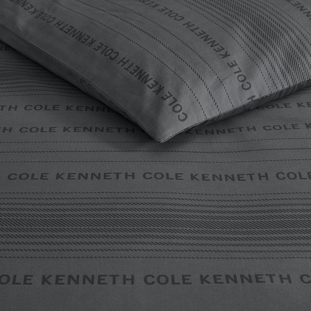 SOHO LOGO STRIPE QUILT COVER SET - Image 4