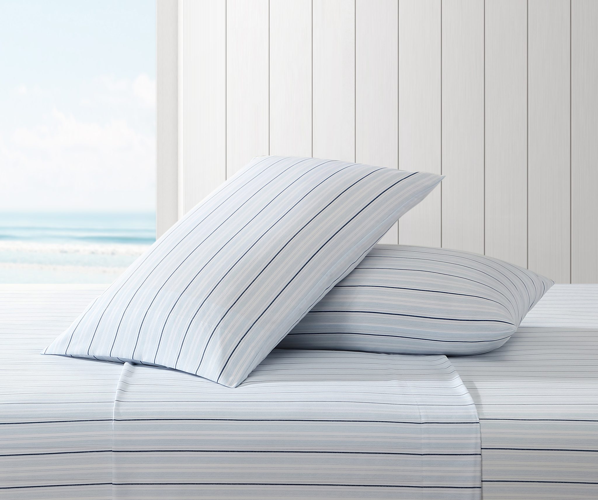 CAMP STRIPE WASHED SHEET SET - Image 2
