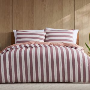 EADIE STRIPE QUILT COVER SET