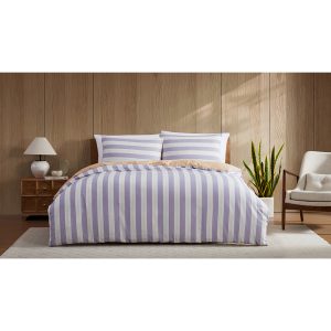 EADIE STRIPE QUILT COVER SET