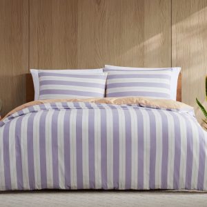 EADIE STRIPE QUILT COVER SET