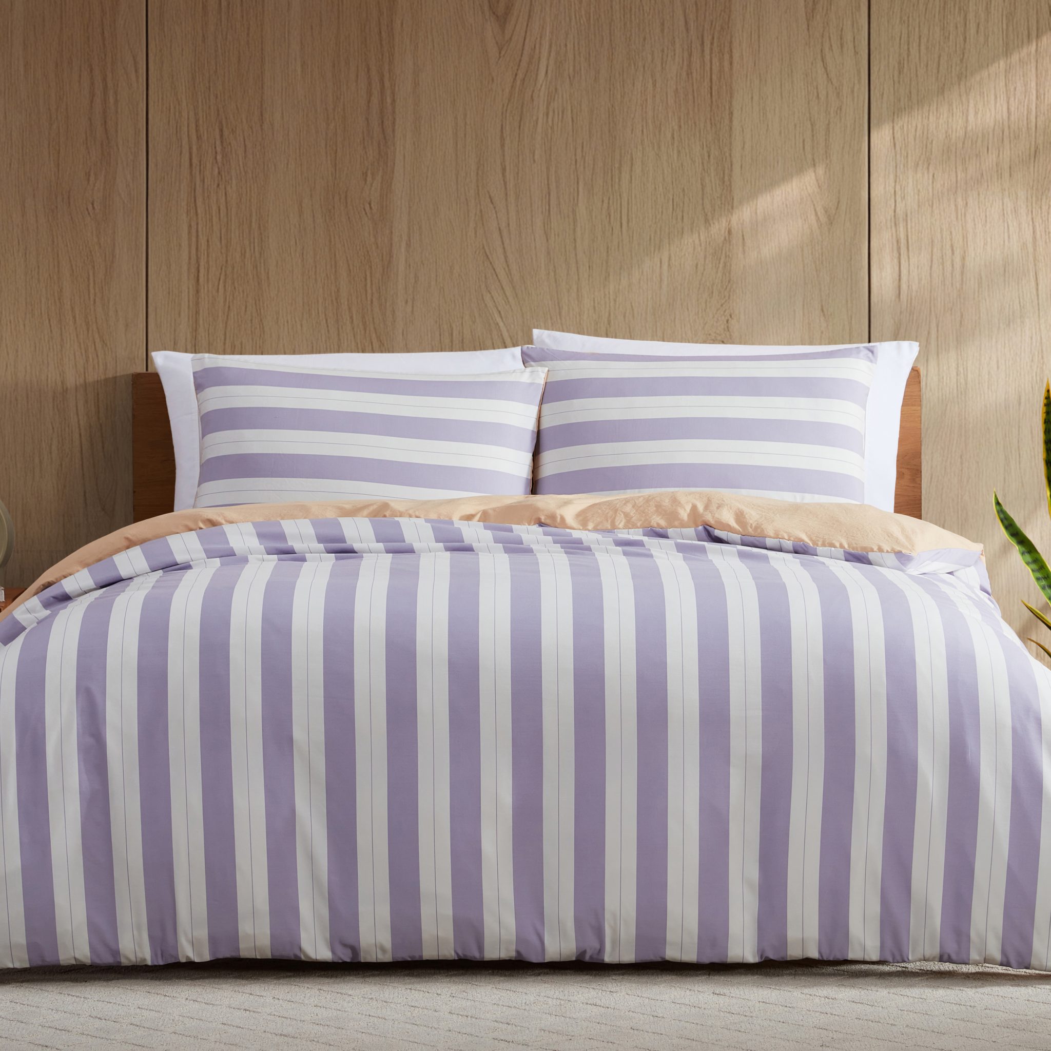 EADIE STRIPE QUILT COVER SET