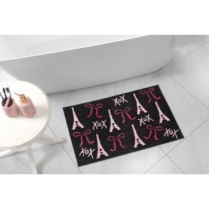 BOWS IN PARIS BATH MAT