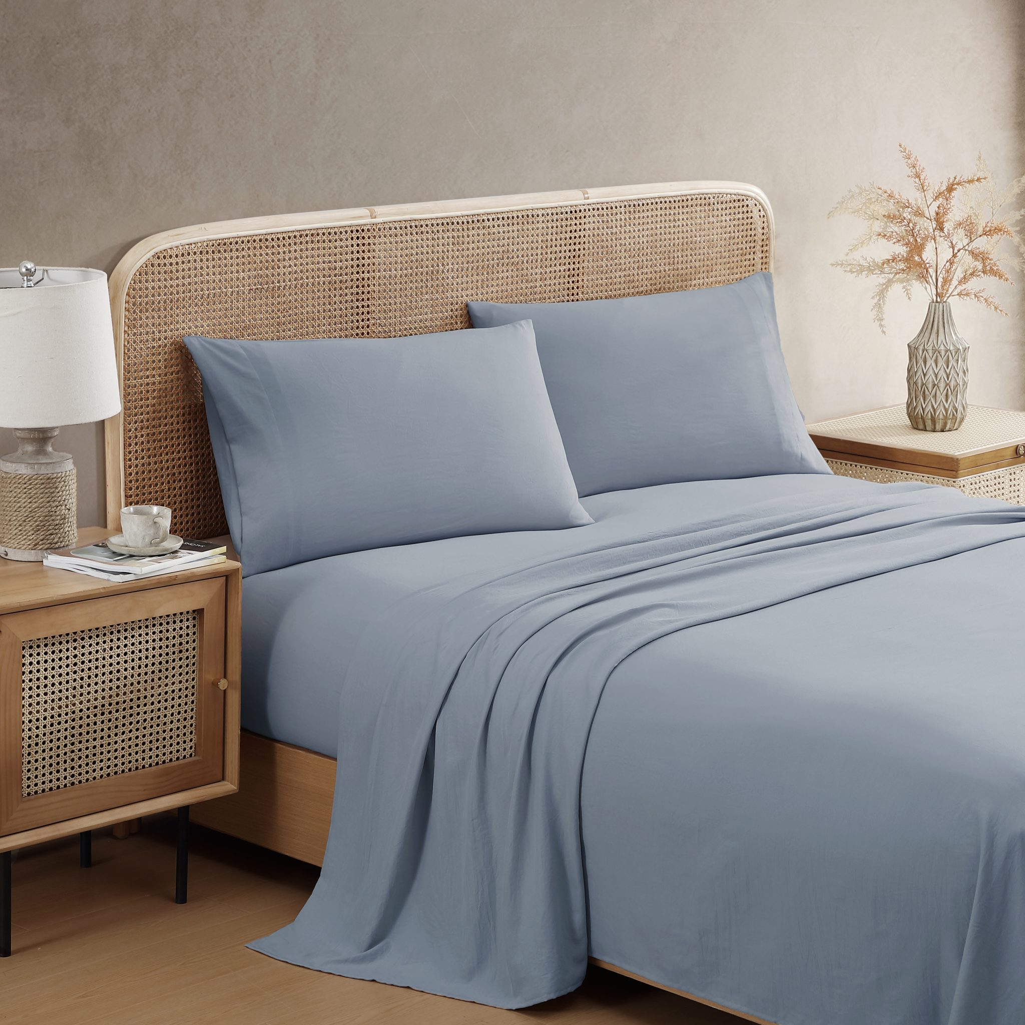 VINTAGE WASHED SHEET SET