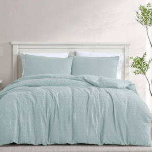 ALEXANDER QUILT COVER SET IN SEAMIST