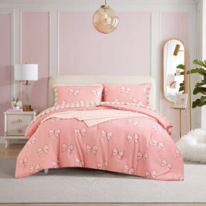 FLIRTY LEOPARD BOW - 8PC BED IN A BAG
